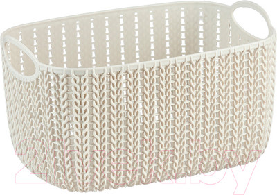 Корзина Idea Вязание / М2380 (белый)