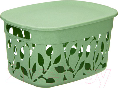 Корзина Idea Флора / М2362 (мята)