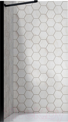 Стеклянная шторка для ванны Ambassador Bath Screens 80x140 / 16041207