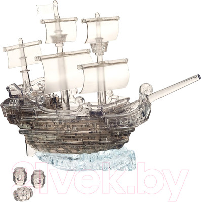 3D-пазл Crystal Puzzle Пиратский корабль / 91106