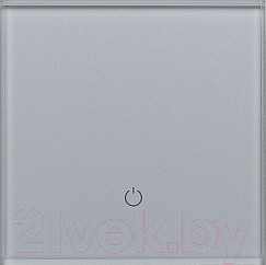Выключатель DeLUMO Senso 9006 одноканальный сенсорный (серый металлик)