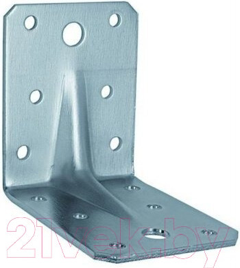 Уголок крепежный ЕКТ Усиленный 90x90x65x2.0 / V022104 (25шт)