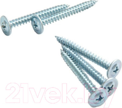Саморез ЕКТ С прессшайбой 4.2х51 сверло / BW000063 (250шт, оцинкованный)