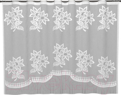 Гардина Лента Е691 (155x210, белый)