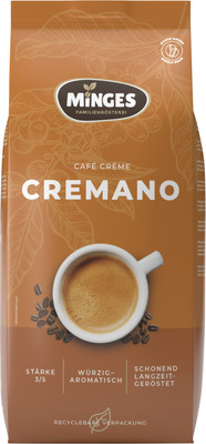 Кофе в зернах Minges Cafe Cremano 60% арабика, 40% робуста (1кг)