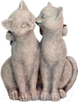 Статуэтка Нашы майстры Коты с бантами / 3037-1 (мраморный)