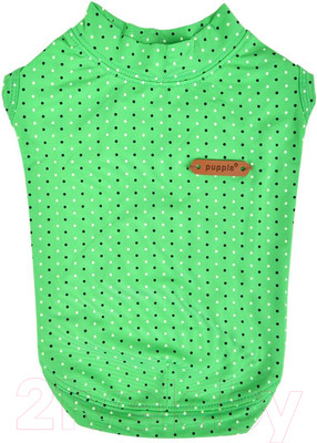 Футболка для животных Puppia Bonnie / PAVA-TS1904-GR (L, зеленый)