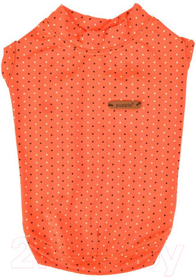 Футболка для животных Puppia Bonnie / PAVA-TS1904-OR (L, оранжевый)