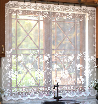 Гардина Лента М488а (165x200, белый)