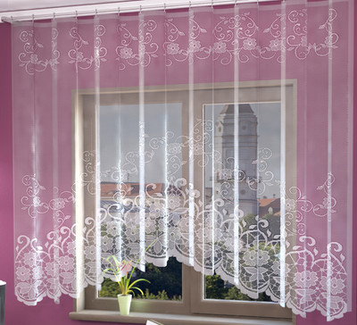 Гардина Лента М19 (165x305, белый)