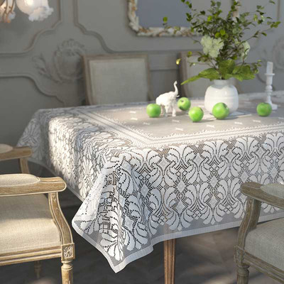 Скатерть Лента 942Н (235x165, белый)