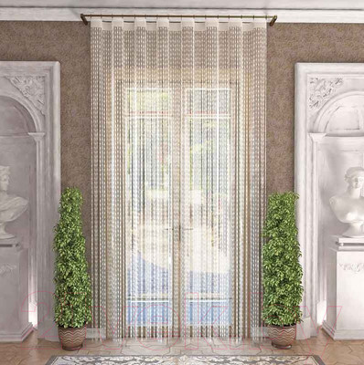 Штора Лента Д36 (265x145, белый)