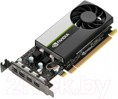 Видеокарта PNY Nvidia Quadro T1000 4Gb GDDR6 (VCNT1000-SB)