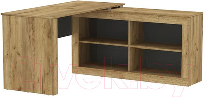 Письменный стол Интерлиния Loft LT-СП (дуб золотой/антрацит)