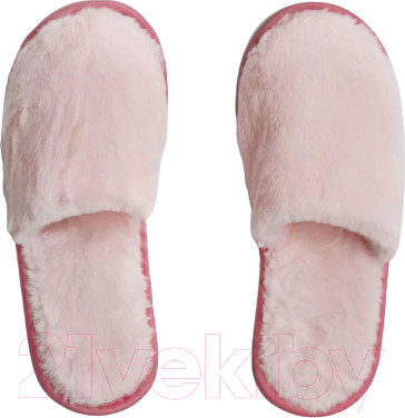 Тапочки домашние Amaro Home Закрытый нос / HOME-4004-R0-39 (розовый, 39-41)