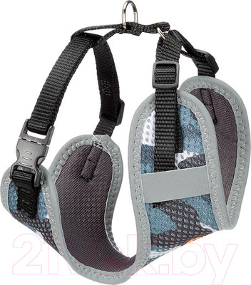 Шлея-жилетка для животных Ferplast Nikita Fashion P (XS, серый)