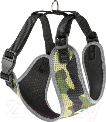 Шлея-жилетка для животных Ferplast Nikita Fashion P (XS, зеленый)
