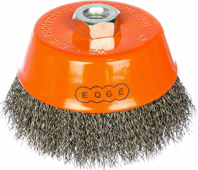 Щетка для электроинструмента PATRIOT Edge 60мм М14 (чашеобразная/гофрированная)