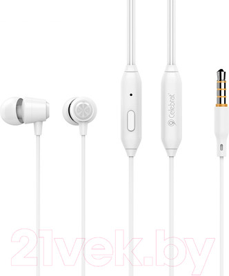 Наушники-гарнитура Celebrat G4 (белый)