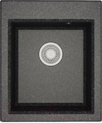 Мойка кухонная Акватон Линеа 43 графит (1A732932LW210)