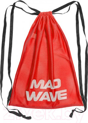 Мешок для обуви Mad Wave Dry Mesh Bag (65x50, красный)