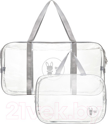 Комплект сумок в роддом Roxy-Kids RKB-005 (2шт, серый)