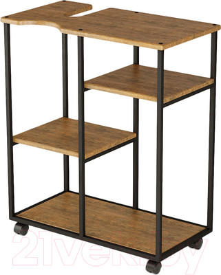 Журнальный столик Калифорния мебель Уотер Loft с подставкой для воды (дуб американский)