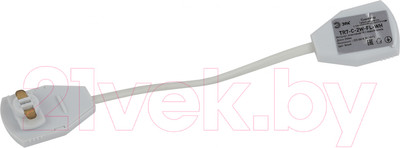 Кабельный коннектор ЭРА TR7-C 2W-FL WH / Б0032171 (белый)