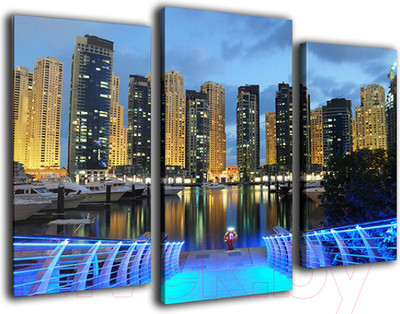 Картина модульная Arthata m-000777 (75x50)