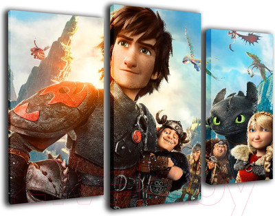 Картина модульная Arthata m-002491 (75x50)