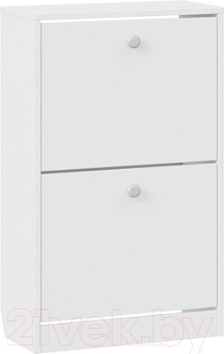 Тумба для обуви ТриЯ Тетра тип 2 исп. 2 (белый)