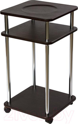 Подставка для бутыли Калифорния мебель Квадратная (венге)