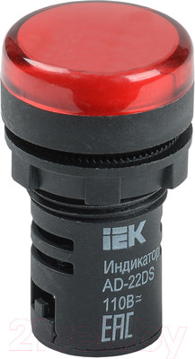 Лампа сигнальная IEK BLS10-ADDS-024-K04