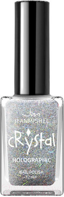 Лак для ногтей Jeanmishel Crystal с блестками 3D эффект голографии тон 701 (12мл)