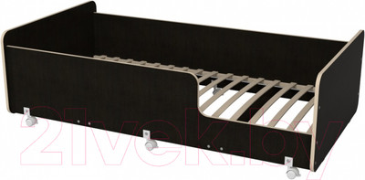 Кровать-тахта детская Можга Капризун 4 / Р439 (дуб миланский)