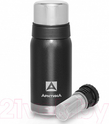 Термос для напитков Арктика 106-500С (черный)