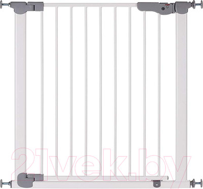 Ворота безопасности для детей Reer 46730 с индикатором блокировки (металл)