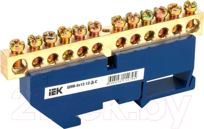 Шина нулевая IEK YNN10-812-12D-K07