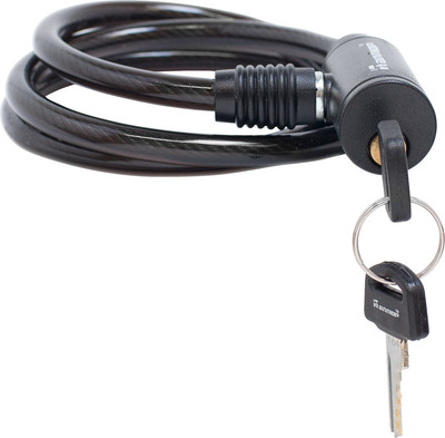 Велозамок Аллюр ВС-Т-8 с тросом (800мм)