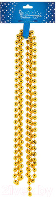 Гирлянда-бусы Волшебная страна Классик / 104068 (золото)