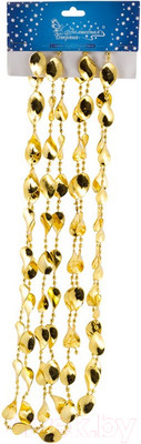 Гирлянда-бусы Волшебная страна Эллипс / 104064 (золото)