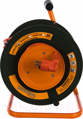 Удлинитель на катушке Glanzen EB-30-010