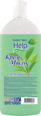Мыло жидкое HELP Зеленый чай (1л)