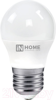 Лампа INhome LED-Шар-VC 8Вт 230В Е27 4000К 760Лм / 4690612020570