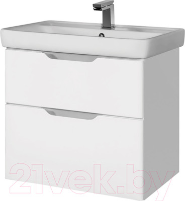 Тумба под умывальник Dreja Q70 / 99.0002 (белый)