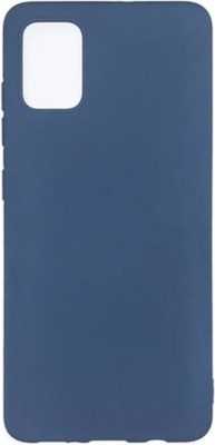 Чехол-накладка Case Matte Lux для Galaxy A51 (темно-синий)