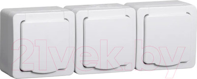 Розетка IEK Гермес Plus ERMP32-K01-16-54-EC