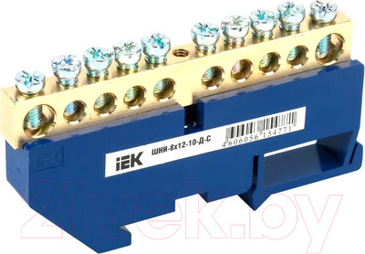 Шина нулевая IEK YNN10-812-10D-K07