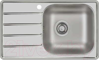 Мойка кухонная Ukinox Гранд GRM780.480-GT6K 1R (с сифоном S701 )