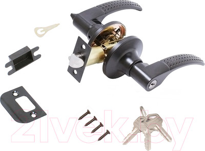 Ручка дверная Стандарт 8510 ET BL (черный)